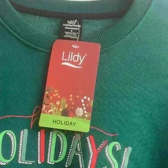 Unisex Holiday Sweatshirt size 2 M-L & 1 S NWT - Picture 11 of 13